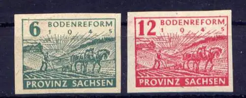 (2492) SBZ Sowjetische Besatzungszone  Nr.85/6                     **  postfrisch