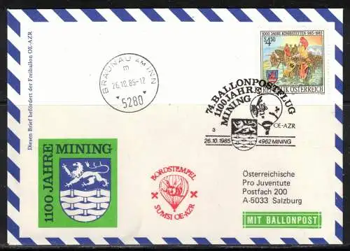 Österreich 1985 Sonderstempel