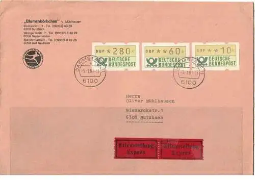 Bundesrep. Deutschland  Nr 1981 Rundstempel (Datum und/oder Ort klar)