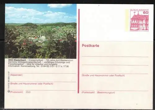 Bundesrep. Deutschland 1987 Postfrisch / **