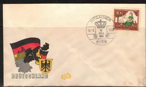 Bundesrep. Deutschland Nur Hauptgebiet 1966 Sonderstempel