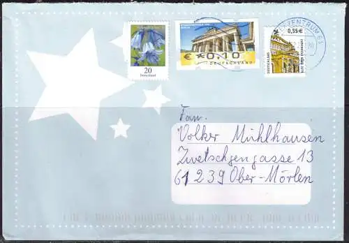 Bundesrep. Deutschland 2023 Zentraler Rund / Vollstempel