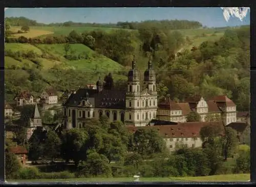 [Echtfotokarte farbig] 197 * KLOSTER SCHÖNTAL AN DER JAGST * 1984 **!!. 