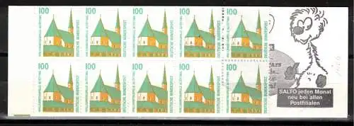 Bundesrep. Deutschland Nur Hauptgebiet 1989 Nr 1406 C/D Postfrisch / **