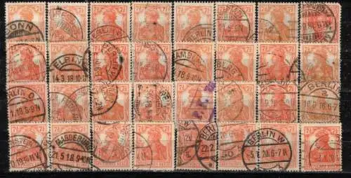 Deutsches Reich Nur Hauptgebiet 1916 Nr 99 Gestempelt (Posten)