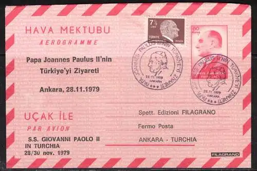 Türkei 1979 Sonderstempel