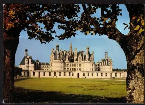 [Echtfotokarte farbig] 134 * CHAMBORD * LE CHATEAU * FACADE SUD **!!. 