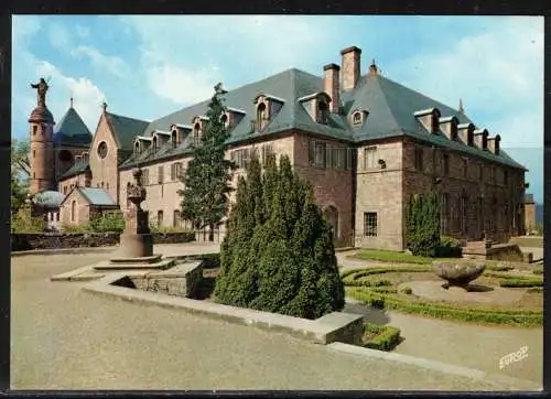 [Echtfotokarte farbig] 120 * MONT SAINTE ODILE * TERRASSE * FACADE EST ET NORD DU COUVENT **!!. 