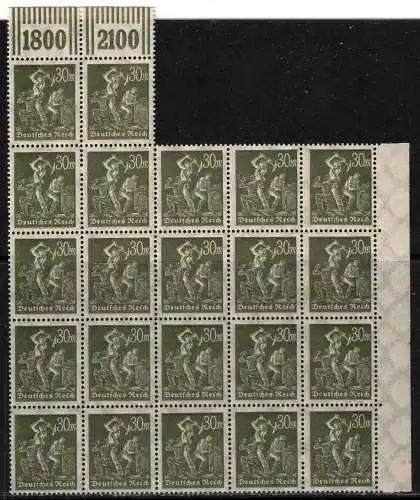 Deutsches Reich Nur Hauptgebiet 1923 Nr 243 Postfrisch / **