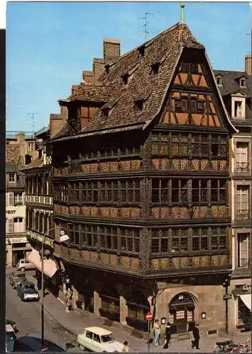 [Echtfotokarte farbig] 119 * STRASSBURG * LA MAISON KAMMERZELL **!!. 