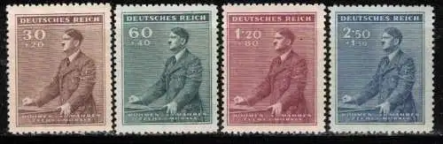 Bes. 2. Wk. Böhmen/M. Nur Hauptgebiet 1942 Nr 85/8 Postfrisch / **