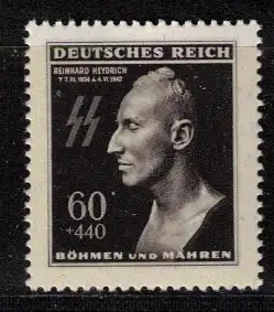 Bes. 2. Wk. Böhmen/M. Nur Hauptgebiet 1943 Nr 131 Postfrisch / **