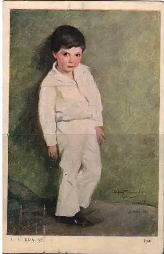 [Echtfotokarte farbig] 163 * KÜNSTLERKARTE * JUNGE * GALERIE WIENER KÜNSTLER Nr.70 * 1918 **!!. 