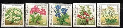 Bundesrep. Deutschland Nur Hauptgebiet 1991 Nr 1505/9 Postfrisch / **