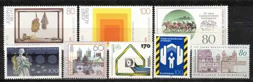 Bundesrep. Deutschland Nur Hauptgebiet 1993 Postfrisch / **