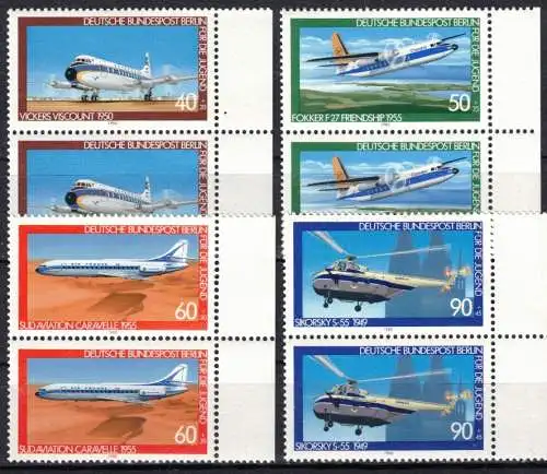 Berlin (West) Nur Hauptgebiet 1980 Nr 617/20 Postfrisch / **