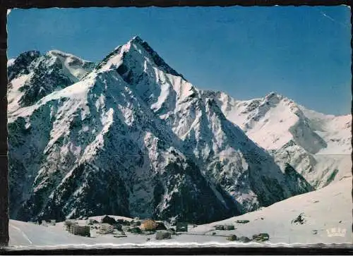 [Echtfotokarte farbig] 403bb * LES DEUX ALPES * VENOSC ET MONT DE LANS **!!. 