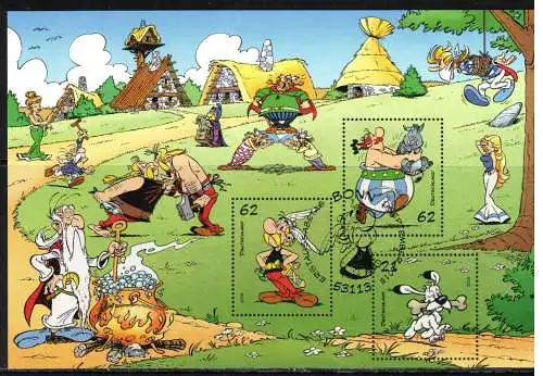 Bundesrep. Deutschland Nur Hauptgebiet 2015 Nr BLOCK 80 Sonderstempel