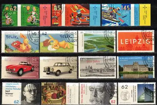 Bundesrep. Deutschland Nur Hauptgebiet 2015 Nr gemischt Gestempelt (Posten)