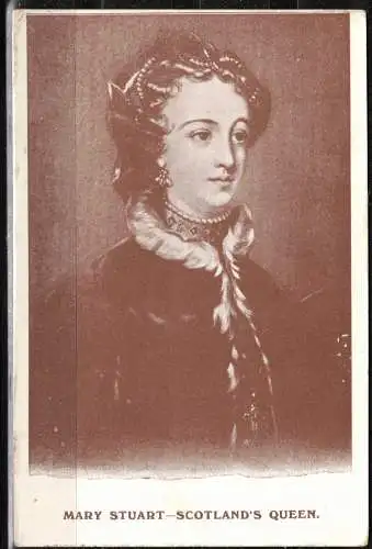[Echtfotokarte schwarz/weiß] 473bb * MARY STUART * SCOTLAND'S QUEEN **!!. 