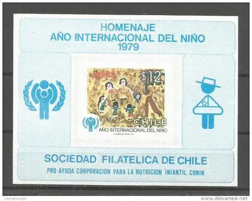 Chile Nur Hauptgebiet 1979 Postfrisch / **