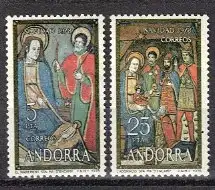 Andorra spanische Post Nur Hauptgebiet 1978 Nr 118/9 Postfrisch / **