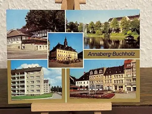 [Echtfotokarte farbig] Annaberg Buchholz. 