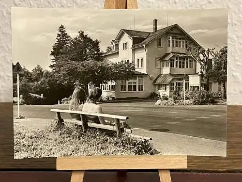 [Echtfotokarte schwarz/weiß] Brotterode
Betriebsferienheim FER "Kleiner Inselsberg". 