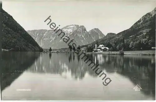 Grundlsee - Foto-Ansichtskarte - Verlag Brüder Lenz Dobl bei Graz