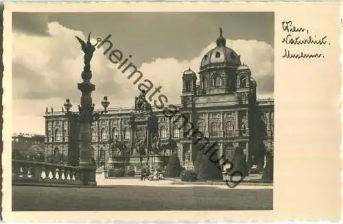 Wien - Naturhistorisches Museum - Foto-Ansichtskarte - Verlag Postkarten Industrie AG Wien