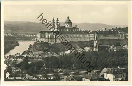 Stift Melk an der Donau - Foto-Ansichtskarte - Verlag Franz Mörtl Wien 1939