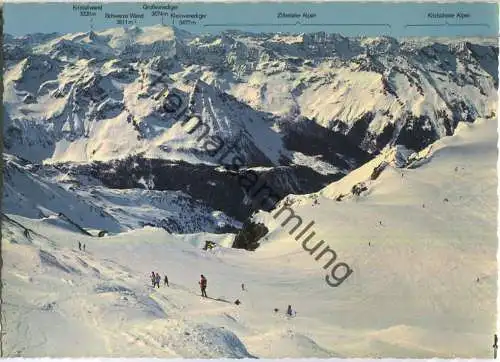 Gletscherbahn Kaprun - Blick von der Bergstation - Verlag Schöllhorn Innsbruck