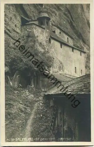 Salzburg - St. Gertrud Kapelle - Foto-Ansichtskarte - Verlag Helff Lichtbild Film AG Graz 1923