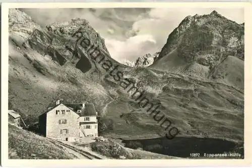 Rappensee Hütte - Foto-Ansichtskarte - Verlag F. u. E. Heimhuber Sonthofen