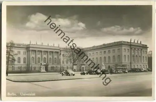 Berlin - Universität - Foto-Ansichtskarte - Verlag LACO Nr. 322