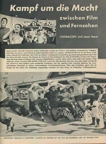 Deutschland - BRAVO - Die Zeitschrift für Film und Fernsehen - Nummer 1 26. August 1956 - Original