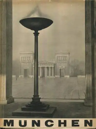 Deutschland - München 1936 - Hauptstadt der Bewegung - im Auftrag des Reichsleiters Oberbürgermeister Karl Fiehler - 114
