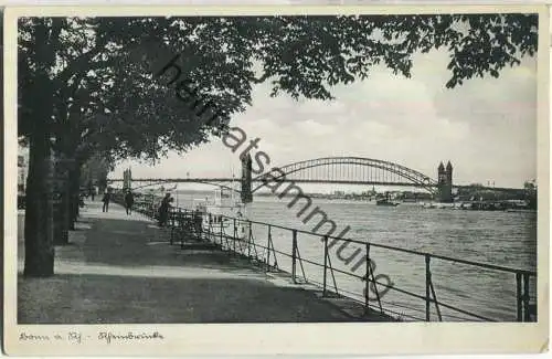 Bonn - Rheinbrücke - Verlag Schöning & Co Lübeck