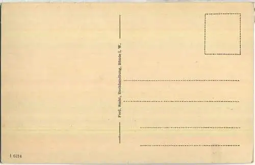 Bünde - Alte Kirchhoftreppe - Verlag Ferd. Stahl Bünde