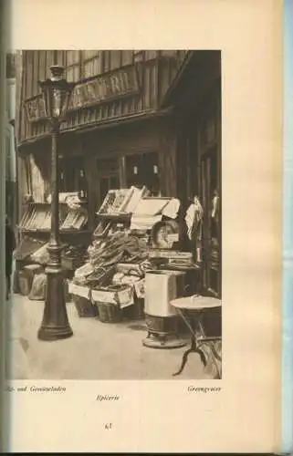 Frankreich - 100 x Paris 1929 - Germaine Krull - 100 Seiten mit 100 Abbildungen - Text deutsch französisch englisch - Ve