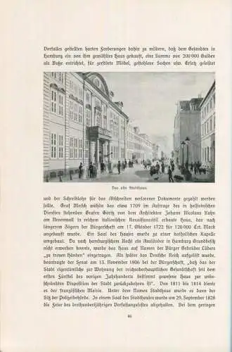 Deutschland - Festschrift zum hundertjährigen Bestehen der Polizeibehörde Hamburg 1914 - 54 Seiten mit vielen Abbildunge