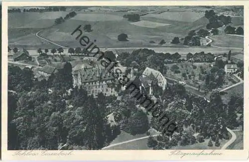Schloss Eisenbach - Fliegeraufnahme - Verlag Gustav Mandt Lauterbach
