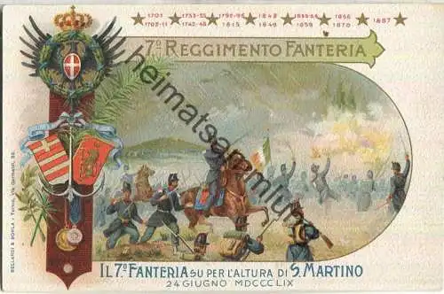 Italien - 7. Reggimento Fanteria - Verlag Bellardi & Borla Torino