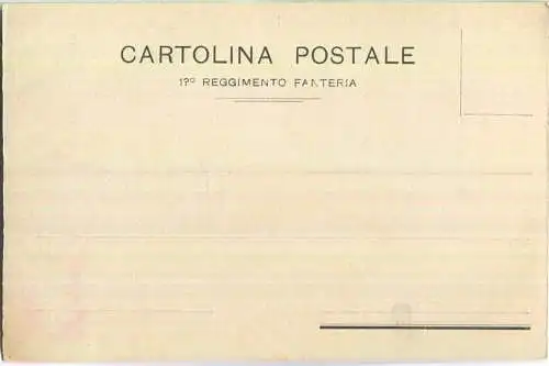 Italien - 19. Reggimento Fanteria - La Pernisa - Villafranca - Breccia - Verlag Cantarella Milano