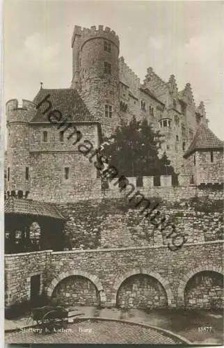 Stolberg Rhld. - Burg - Foto-Ansichtskarte - Verlag L. Elkemann Stolberg
