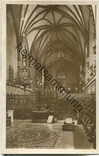 Marienburg - Marienkirche im Hochschloss - Blick nach Osten - Verlag Albert Frisch Berlin