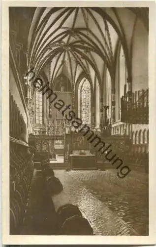 Marienburg - Marienkirche im Hochschloss - Blick nach Osten - Verlag Albert Frisch Berlin