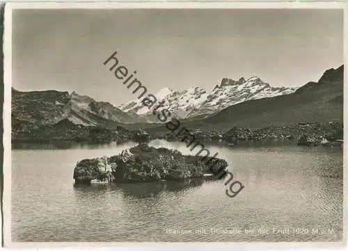 Blausee - Titliskette - Frutt - Kurhaus Frutt Egger & Durrer - Foto-Ansichtskarte - Verlag Globetrotter AG Luzern