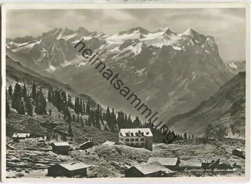 Engstlenalp - Berner Alpen - Foto-Ansichtskarte - Verlag E. Goetz Luzern