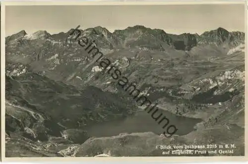Jochpass - Engstlen - Frutt - Gental - Foto-Ansichtskarte - Verlag Globetrotter AG Luzern